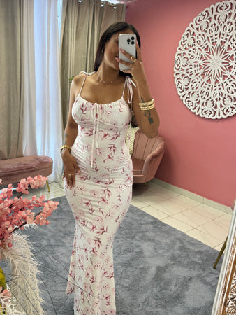 Robe à fleur