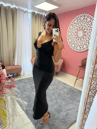 Robe dos nue bijoux