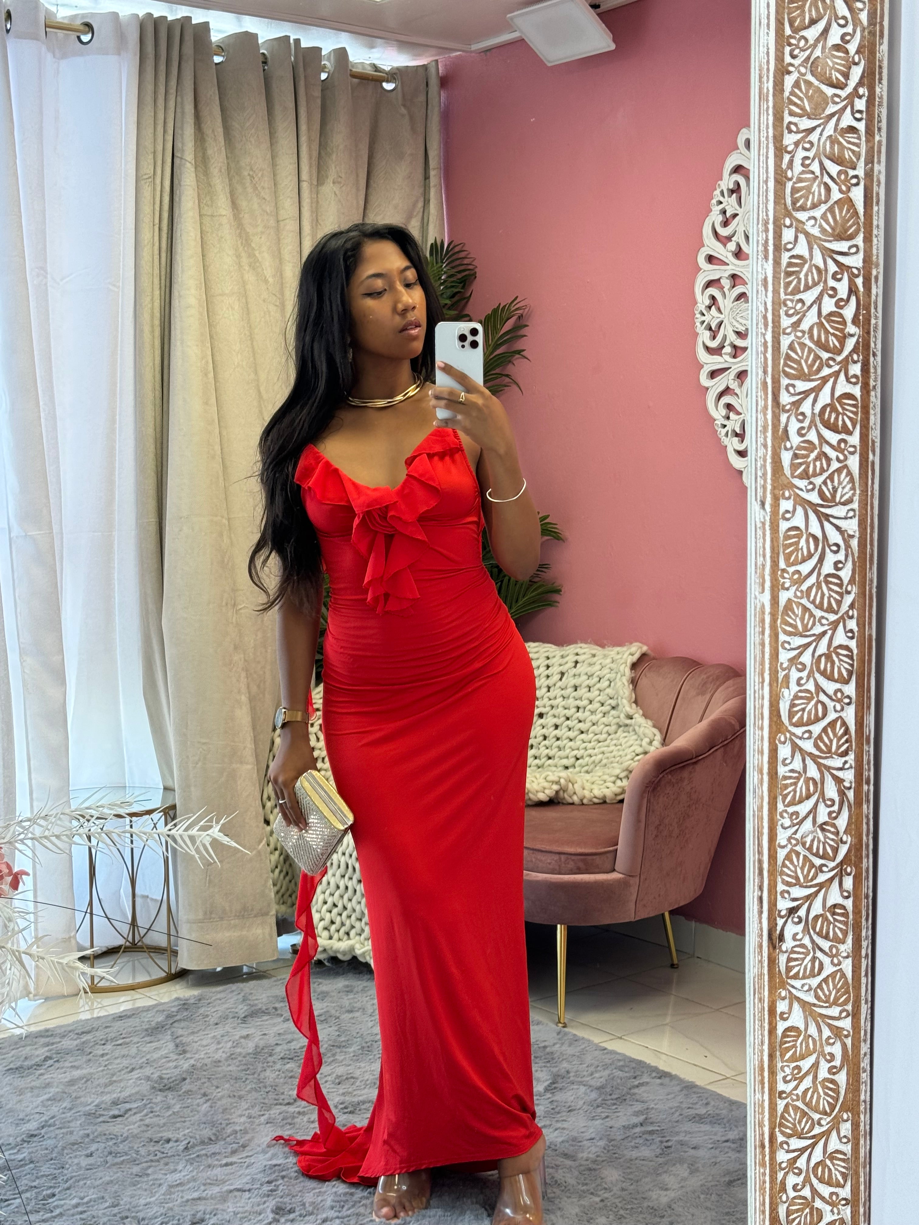 Robe fleurs