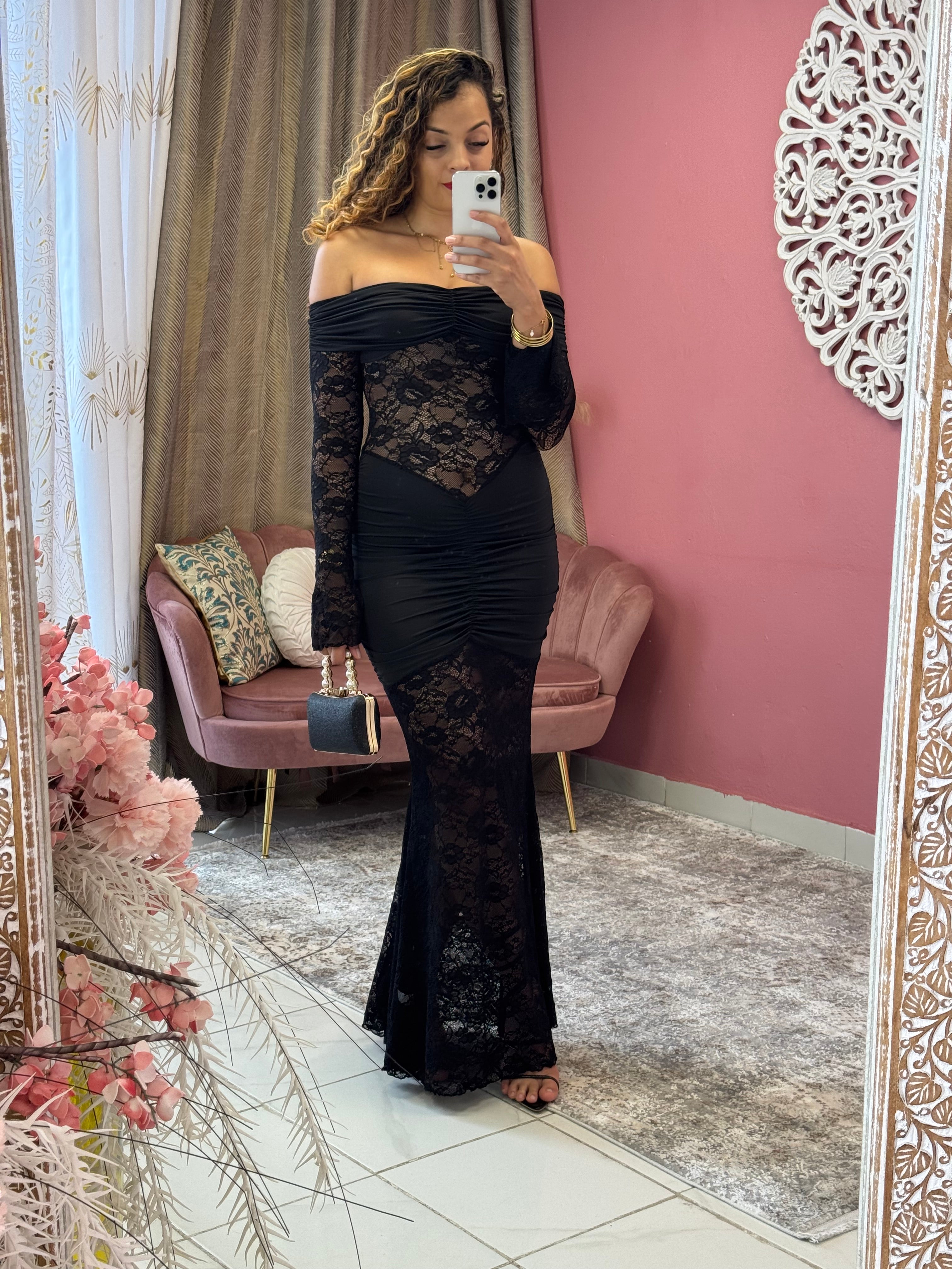 Robe dentelles