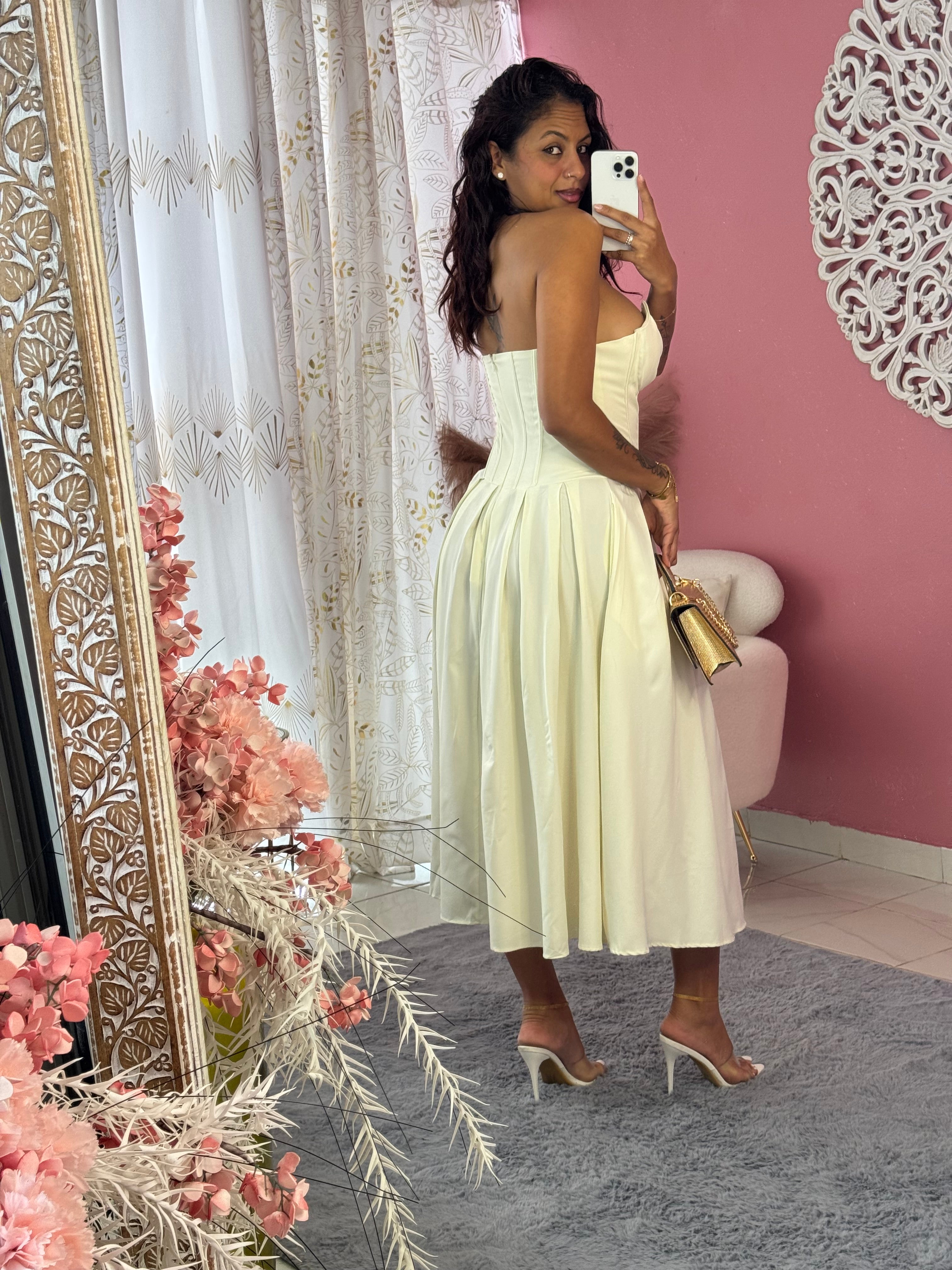 Robe bustier
